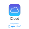 iCloud Logo by sync.blue