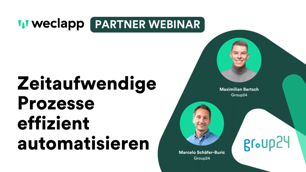 Webinar: Prozesse effizient automatisieren - mit group24