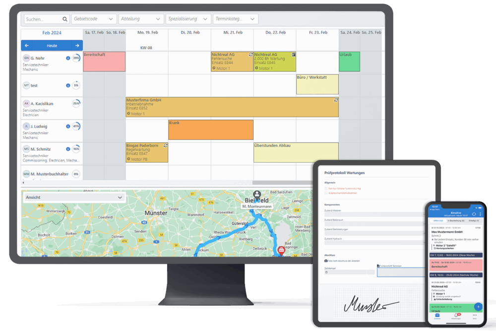 ADASMA-Plugin mockup auf verschiedenen Geräten