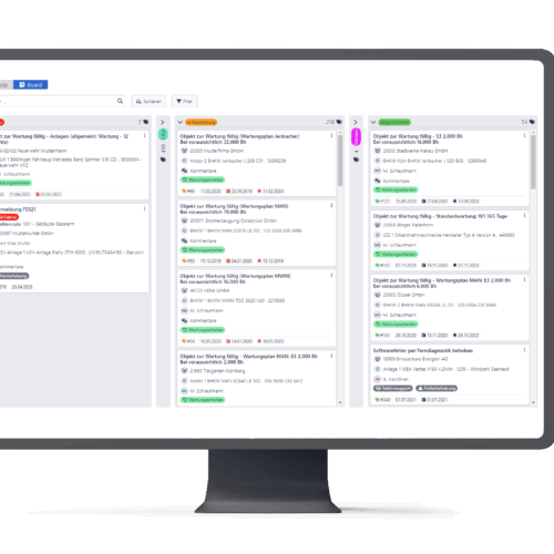 ADASMA-plugin ticketboard mockup auf dem Computer