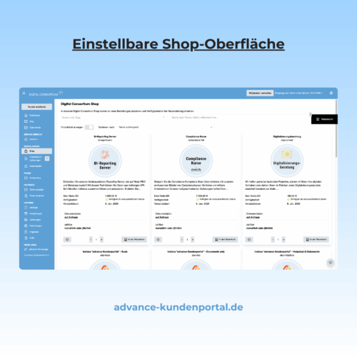 Plugin advance B2B-Shop: Screenshot 1