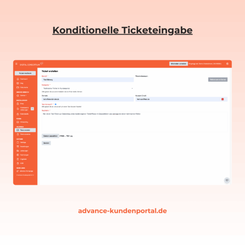 Plugin advance Helpdesk: Screenshot 1