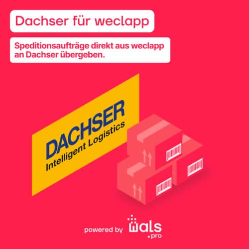 Plugin Logo: Dachser für weclapp