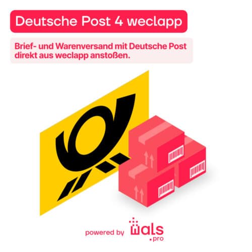 Plugin Logo: Deutsche Post 4 weclapp