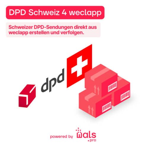 Plugin Logo: DPD Schweiz 4 weclapp