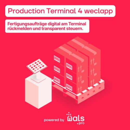 Plugin Logo: Production Terminal 4 weclapp