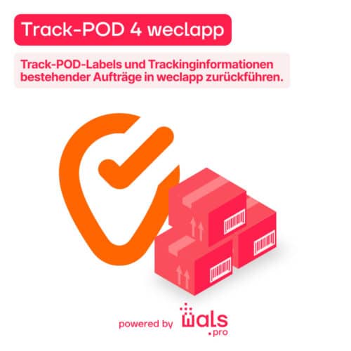Plugin Logo: Track POD 4 weclapp