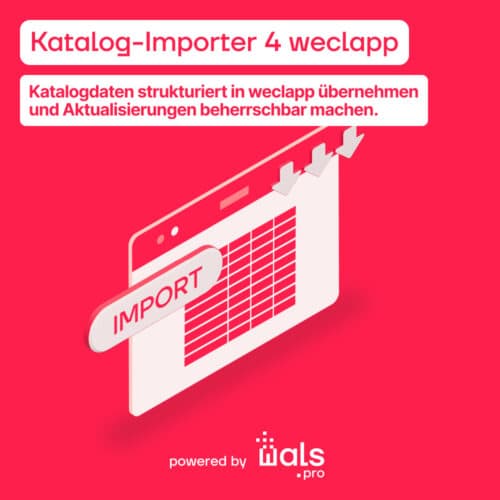 Plugin Logo: Katalog-Importer 4 weclapp