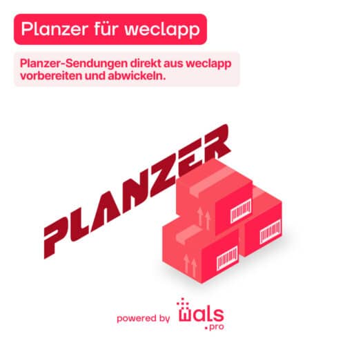 Plugin-Logo: Planzer für weclapp